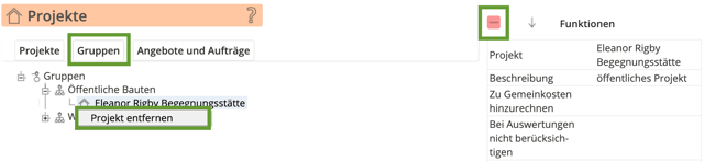 Aus Projektgruppe entfernen 2-1