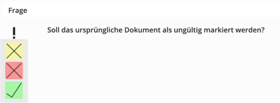 Dokument Projekt ändern 2